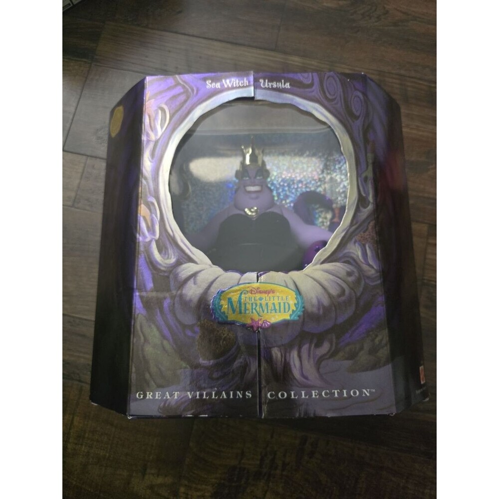 Disney Great Villains Collection Sea Witch Ursula Doll 1997 Mattel 17575 Mermaid